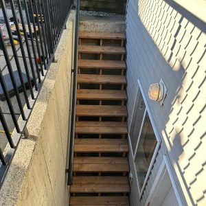 Stairs install