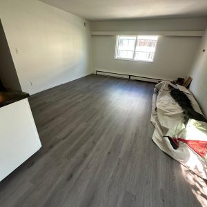 Vinyl flooring installation